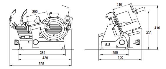 NSL220 Dimensions Diagram