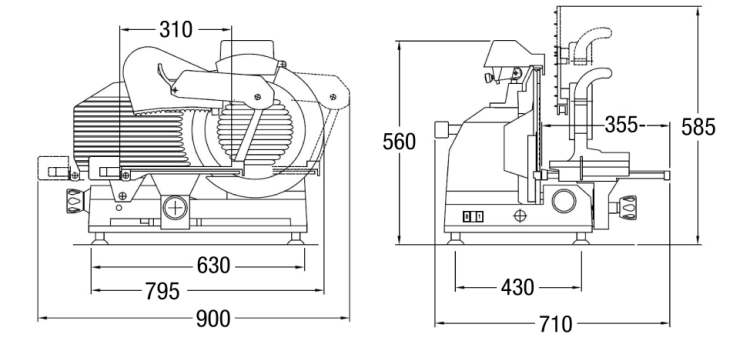 NSV350HD Dimensions 2016