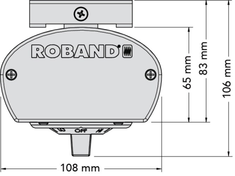 Standard Infra-Red Heating Assembly Dimensions