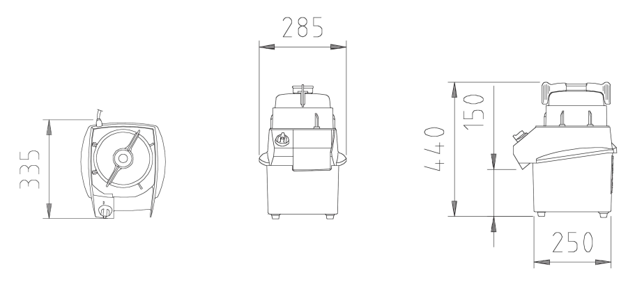 VCB-32 Dimensions