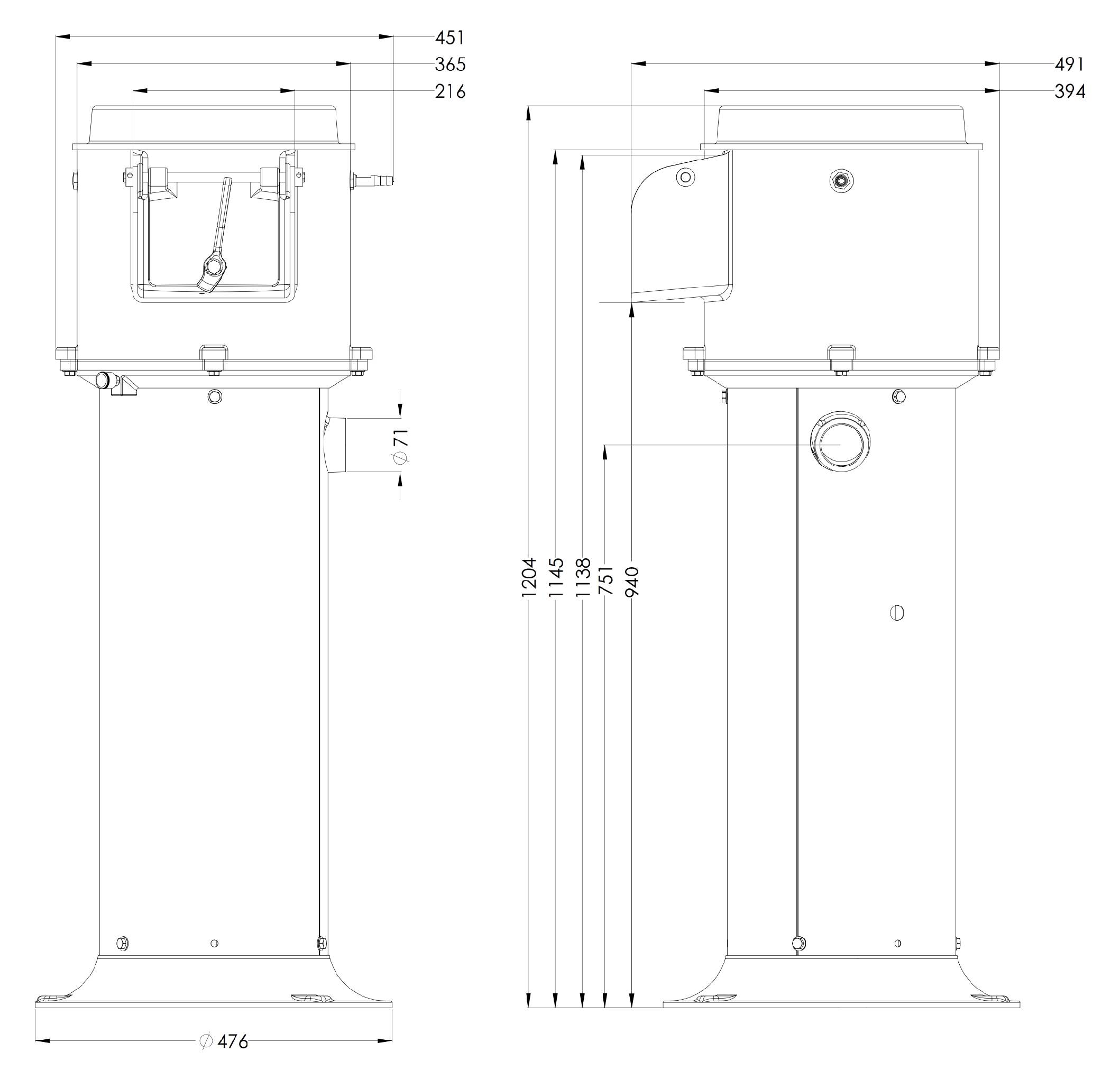 14lb High Pedestal 2017