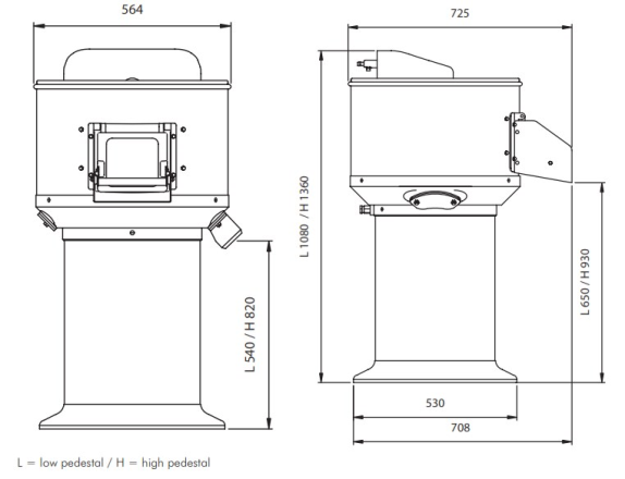 56SS dimensions drawing